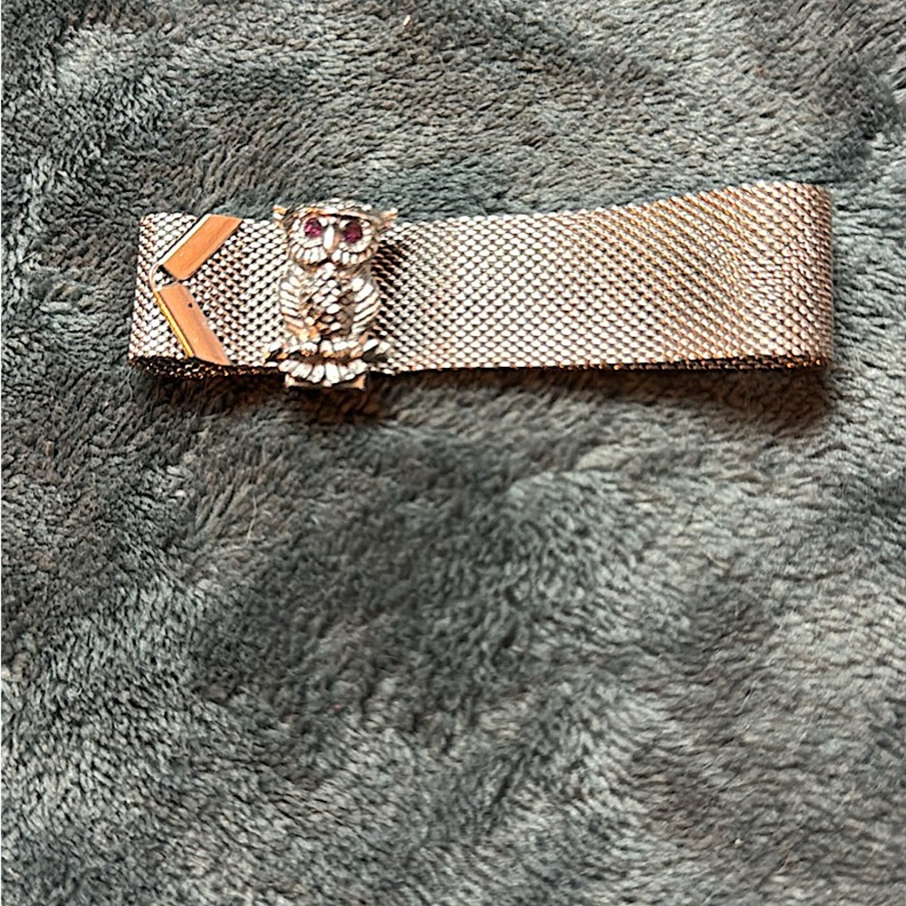 Mesh 3 D Owl Bracelet
